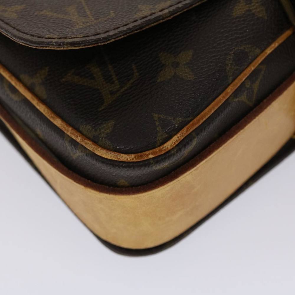 LOUIS VUITTON Monogram Cartouchiere MM Shoulder Bag M51253 LV Auth th3764 - Picture 15 of 16
